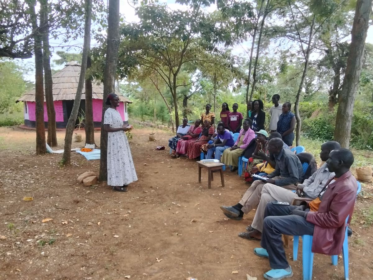 Community Mobilization for A4CR Project in Chepareria, West Pokot