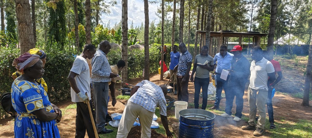 Agroecology Training on Bio-Inputs in Kisumu County